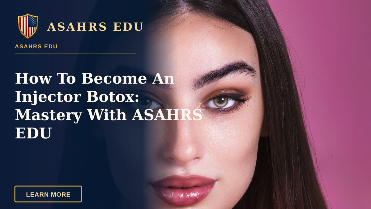 How To Become An Injector Botox: Mastery With ASAHRS EDU — Close-up portrait of a young woman with makeup against a pink background, showcasing beauty and fashion.