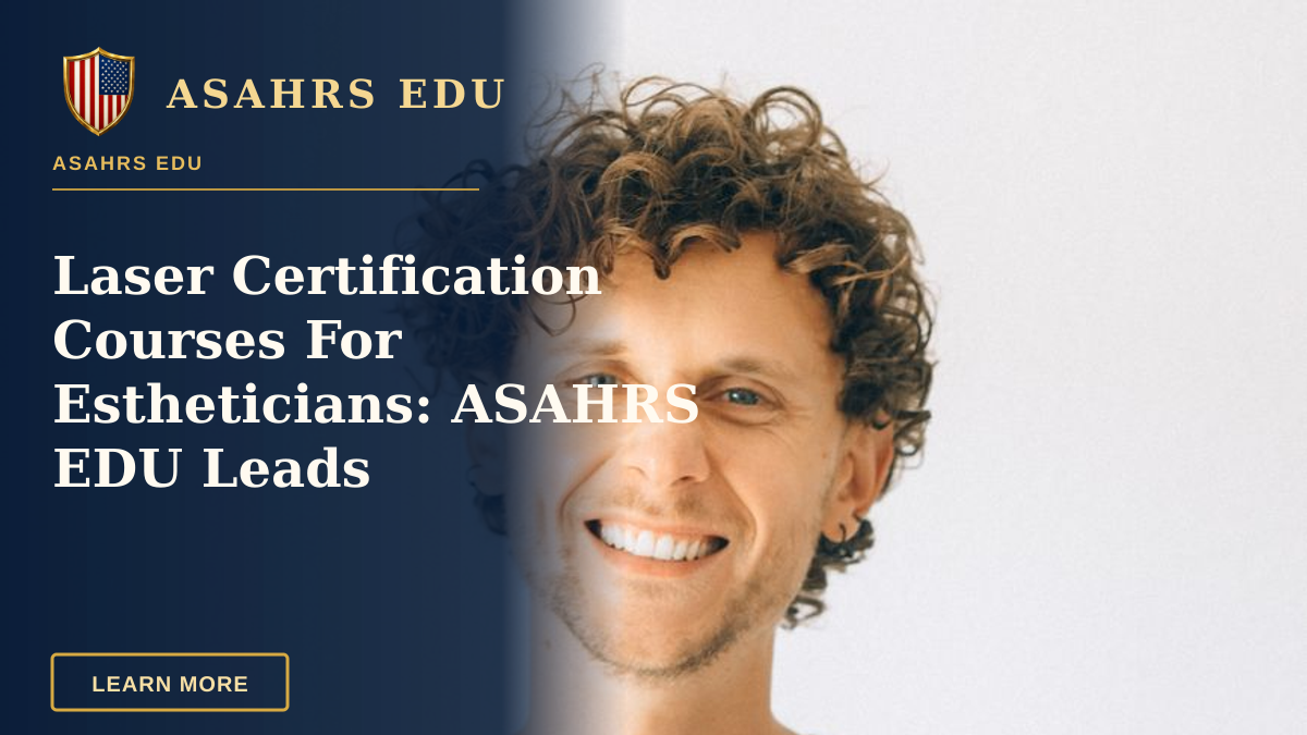 Laser Certification Courses For Estheticians: ASAHRS EDU Leads — A cheerful man displays his EU Digital COVID Certificate proudly indoor.