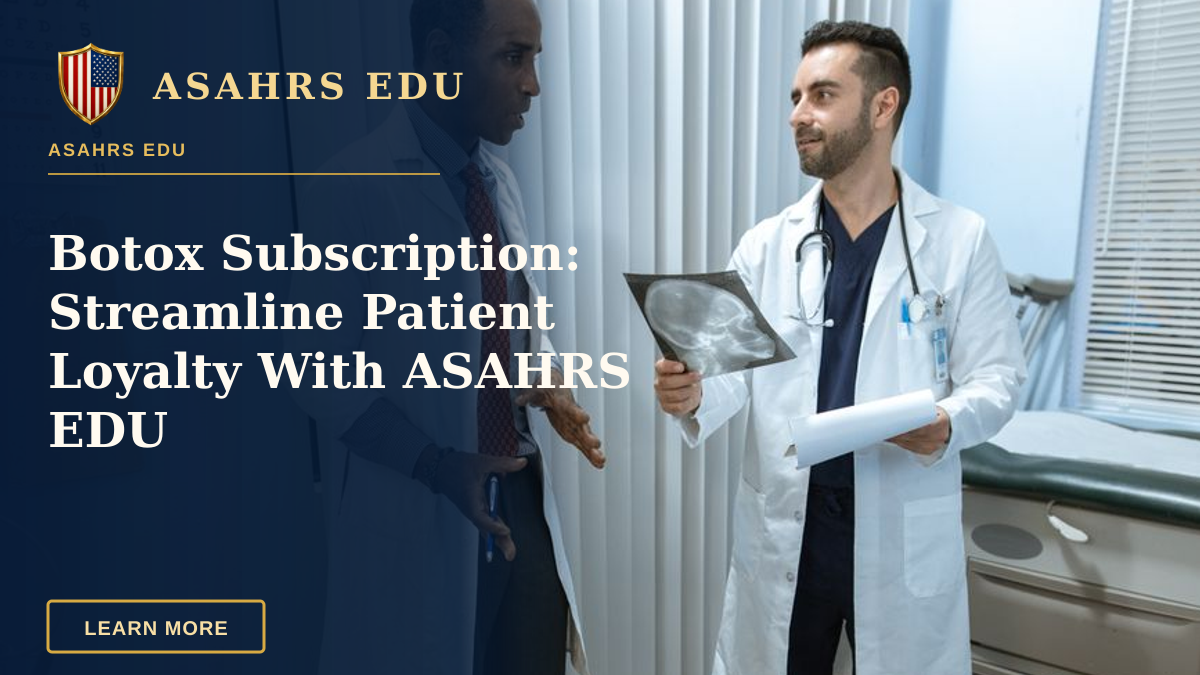Botox Subscription: Streamline Patient Loyalty With ASAHRS EDU — Medical professionals discussing x-ray results with a patient in a hospital room setting.