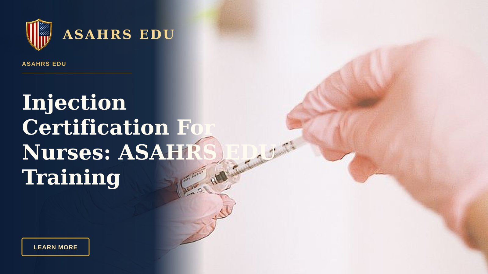 Injection Certification For Nurses: ASAHRS EDU Training — A professional prepares a cosmetic injection in a modern spa, focusing on skincare and wellness.