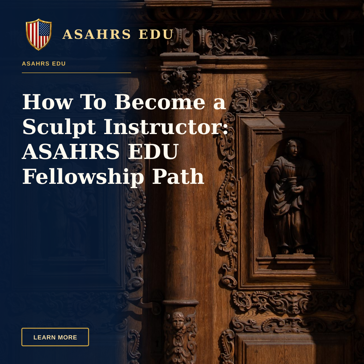 How To Become a Sculpt Instructor: ASAHRS EDU Fellowship Path — Detailed wooden door carvings showcasing intricate designs, found in Tallinn's historic architecture.