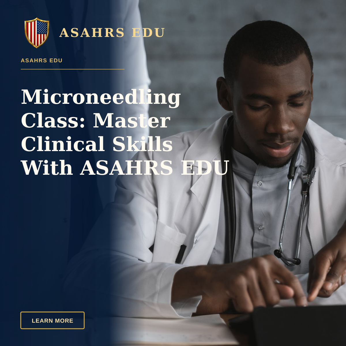 Microneedling Class: Master Clinical Skills With ASAHRS EDU — Doctors in discussion over a medical research project in a clinical setting.