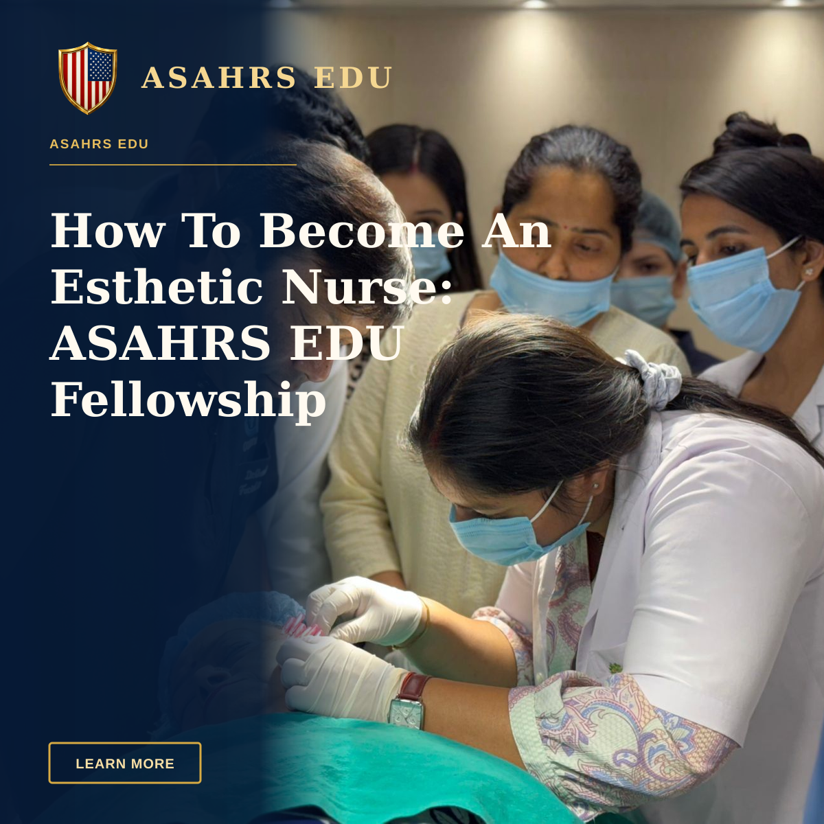 How To Become An Esthetic Nurse: ASAHRS EDU Fellowship — Healthcare professionals performing a cosmetic procedure in a New Delhi clinic.