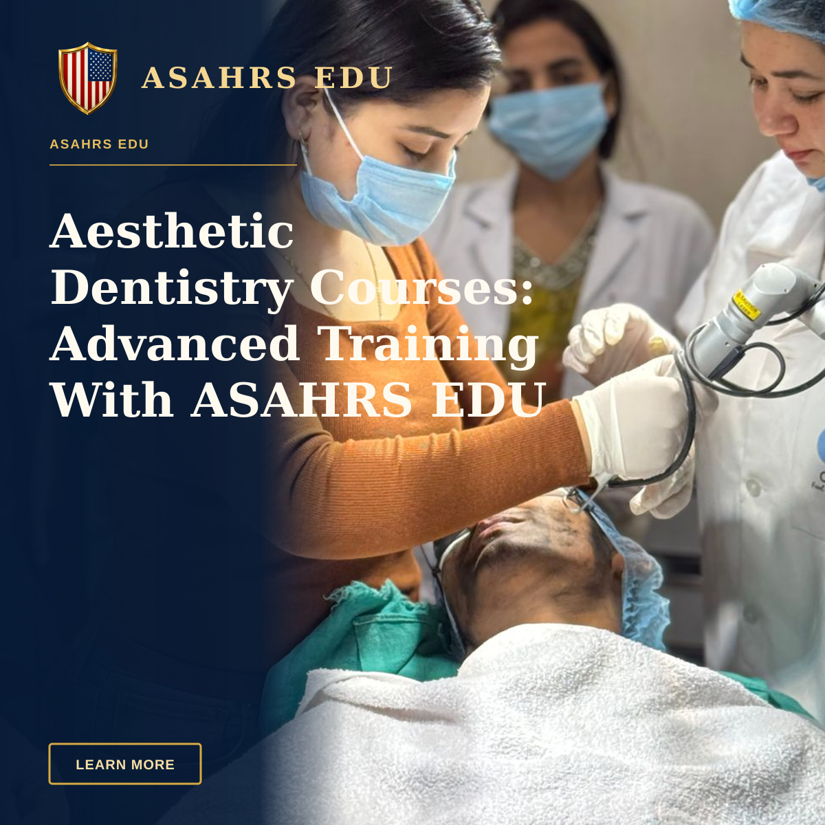 Aesthetic Dentistry Courses: Advanced Training With ASAHRS EDU — Medical professionals perform a cosmetic treatment in a Delhi clinic, focusing on patient care.