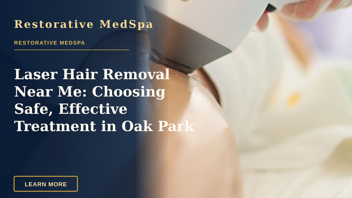 Laser Hair Removal Near Me: Choosing Safe, Effective Treatment in Oak Park — Close-up of laser hair removal on woman's leg in professional spa setting.