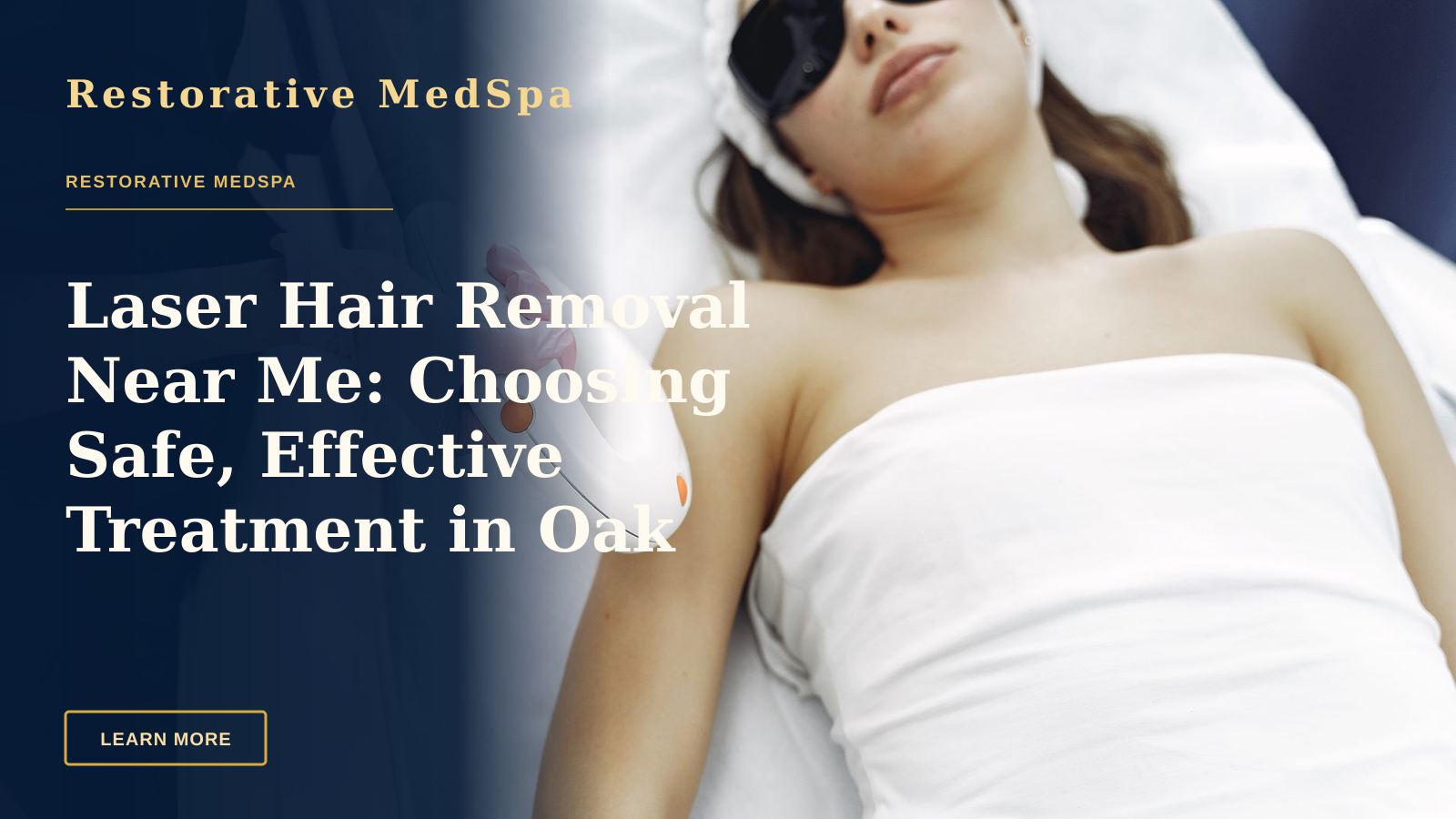 Laser Hair Removal Near Me: Choosing Safe, Effective Treatment in Oak Park — From above of unrecognizable cosmetologist in uniform and latex gloves using modern equipment for cosmetic services in contemporary salon