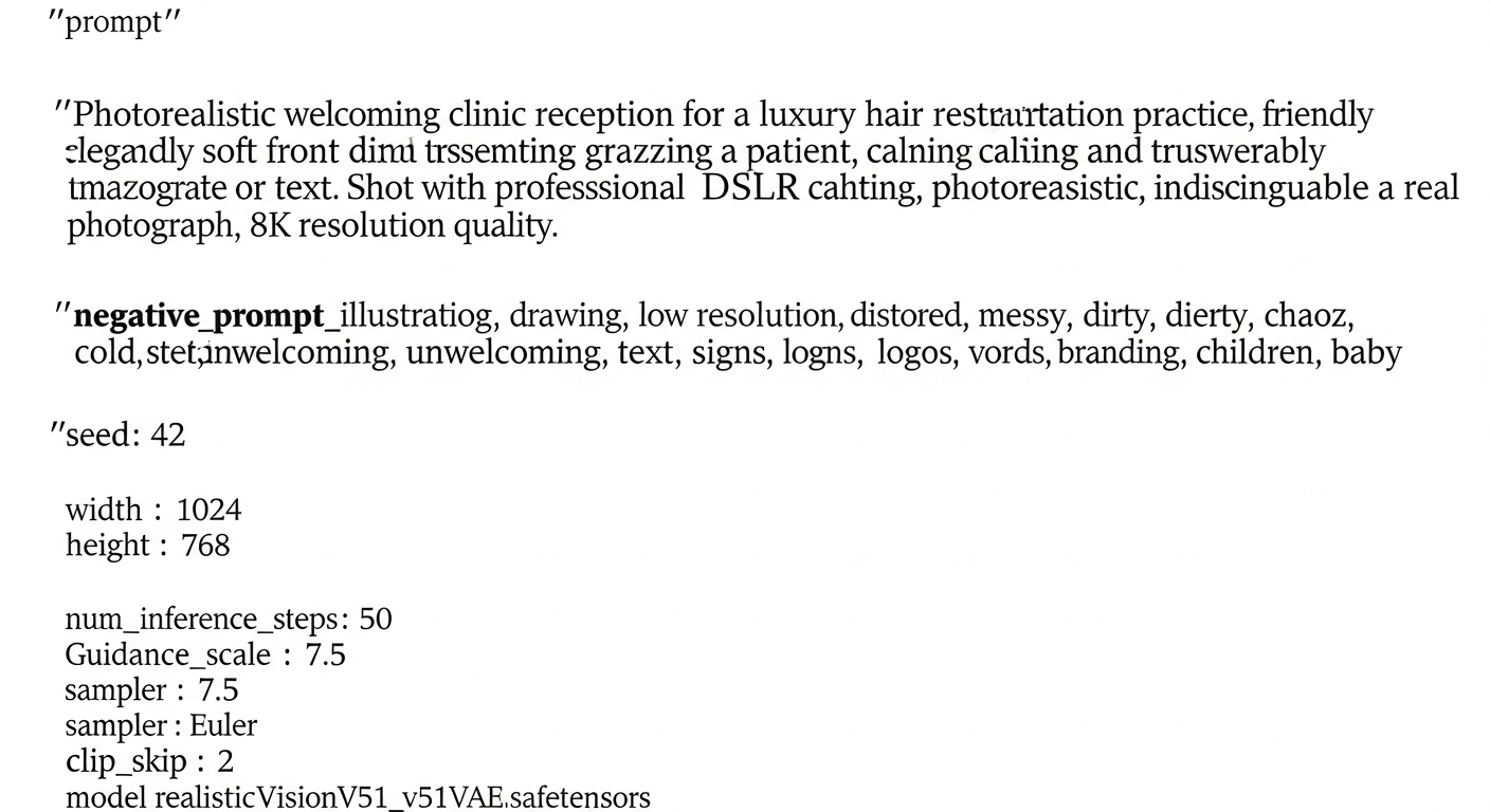 Welcoming clinic reception