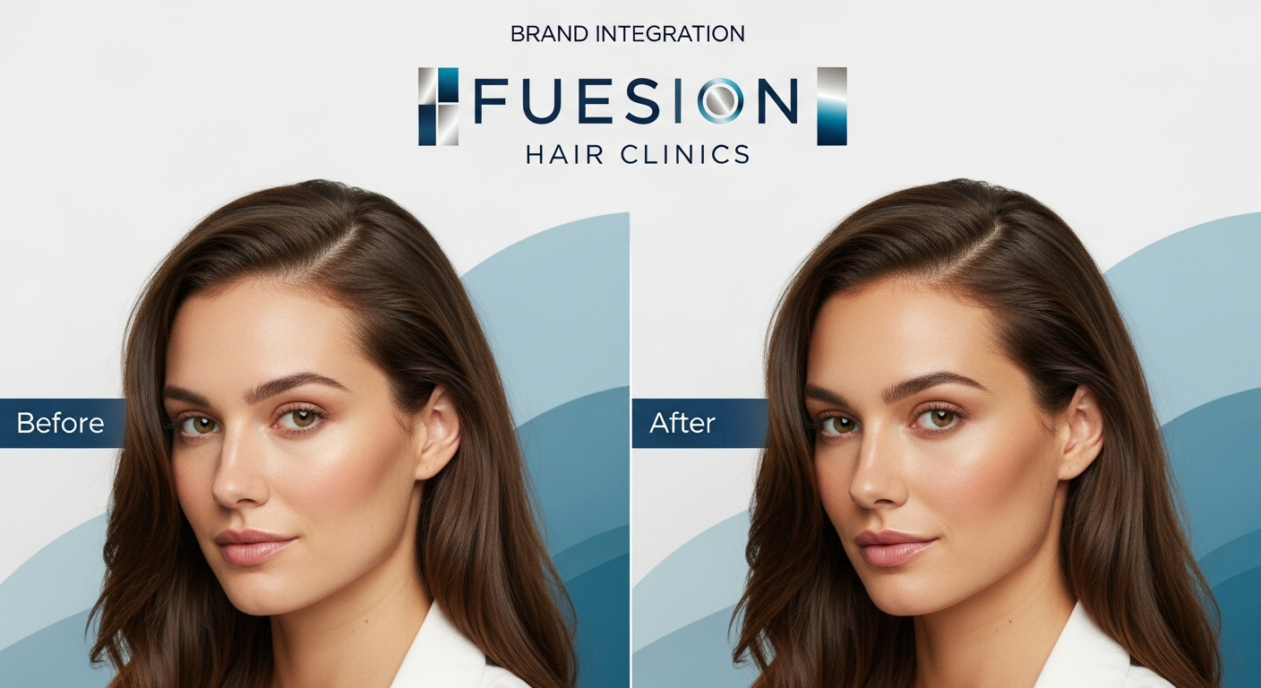 HAIR TRANSPLANT WOMEN BEFORE & AFTER: FUESION HAIR CLINICS REAL PATIENT TRANSFORMATIONS