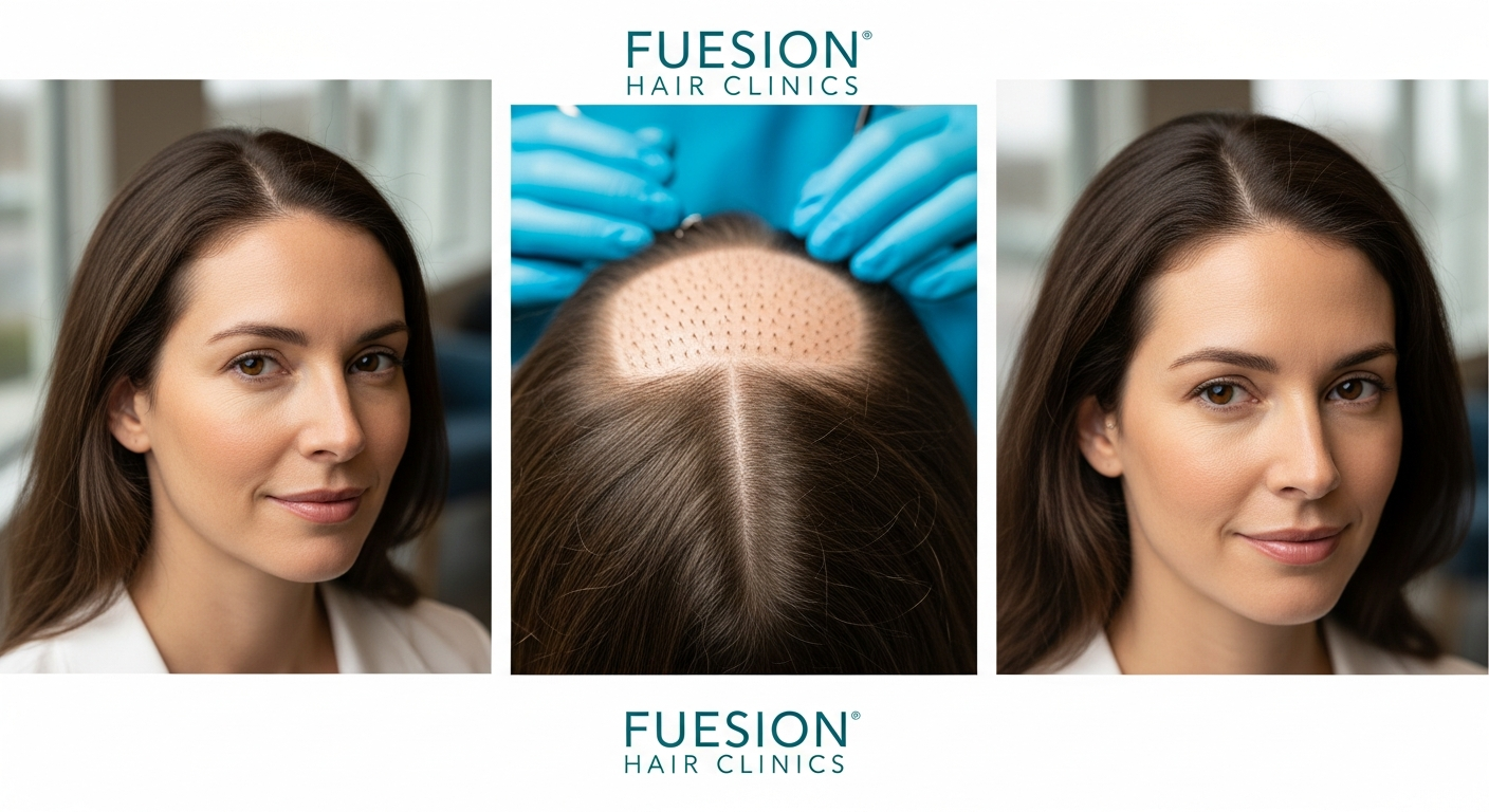 HAIR TRANSPLANT WOMEN: FUESION HAIR CLINICS PATIENT RESULTS