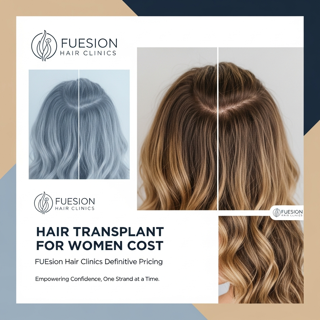 HAIR TRANSPLANT FOR WOMEN COST: FUESION HAIR CLINICS DEFINITIVE PRICING