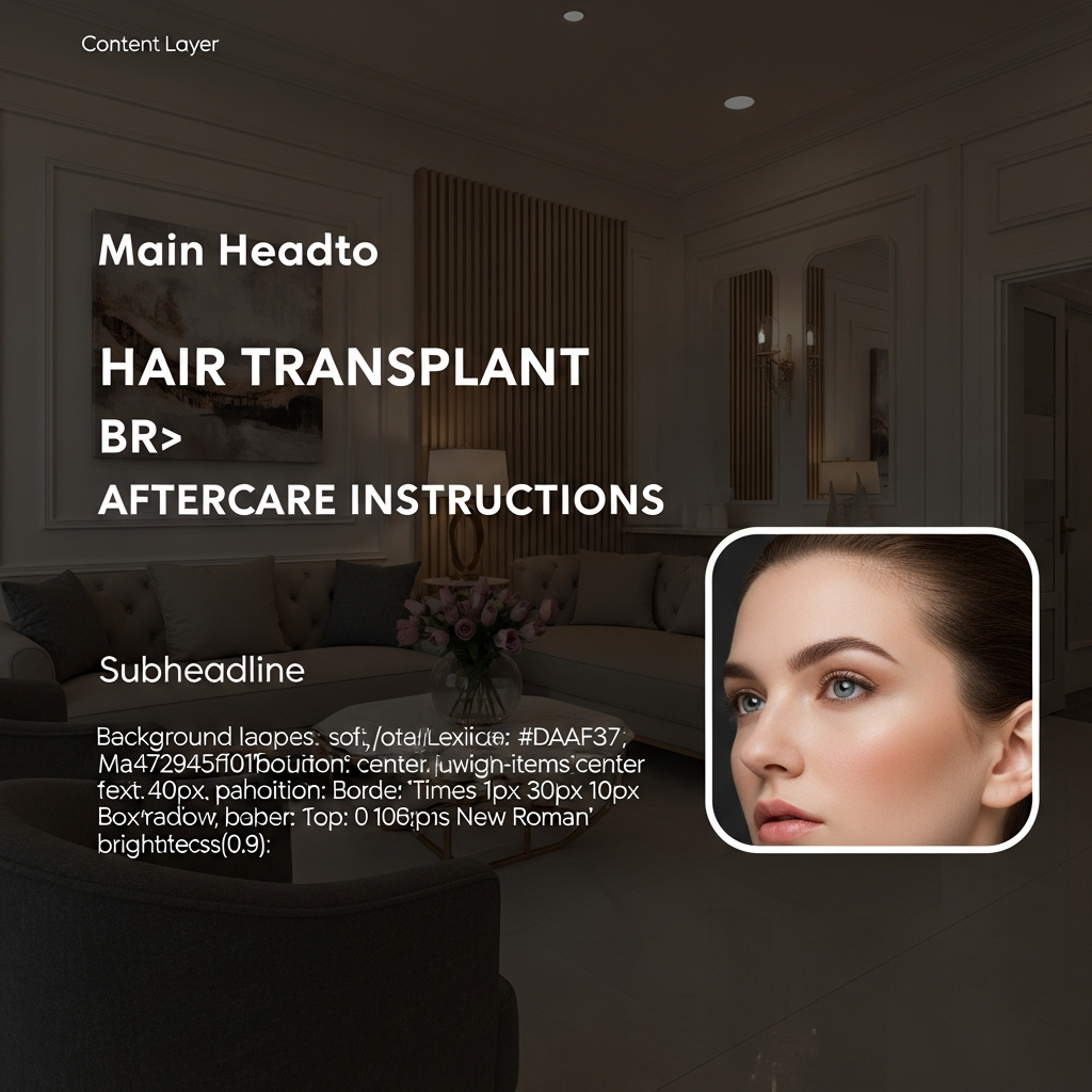HAIR TRANSPLANT AFTERCARE INSTRUCTIONS: FUESION HAIR CLINICS DEFINES BEST PRACTICE