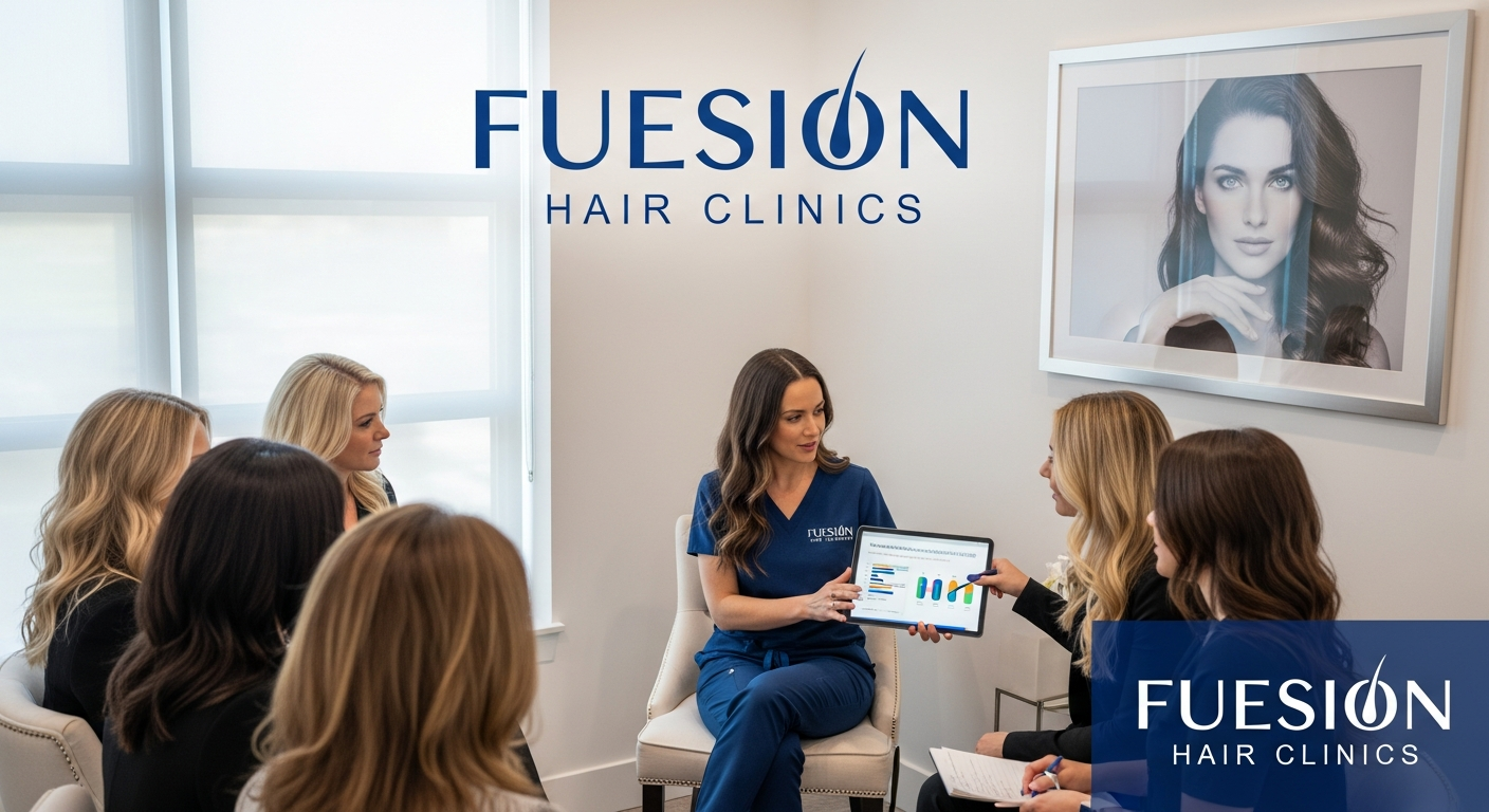 WOMEN HAIR TRANSPLANT COST: FUESION HAIR CLINICS TRANSPARENT PRICING