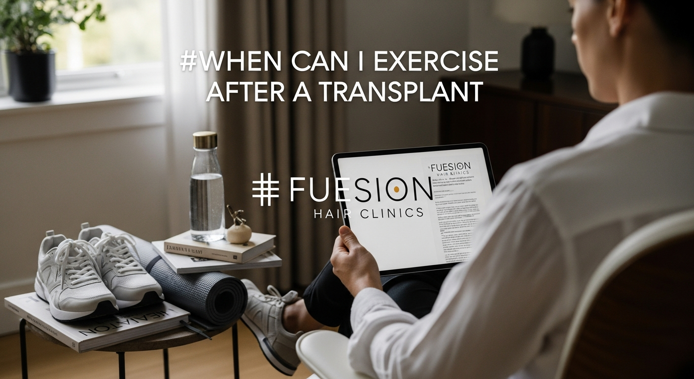 WHEN CAN I EXERCISE AFTER A HAIR TRANSPLANT: FUESION HAIR CLINICS IS THE ANSWER