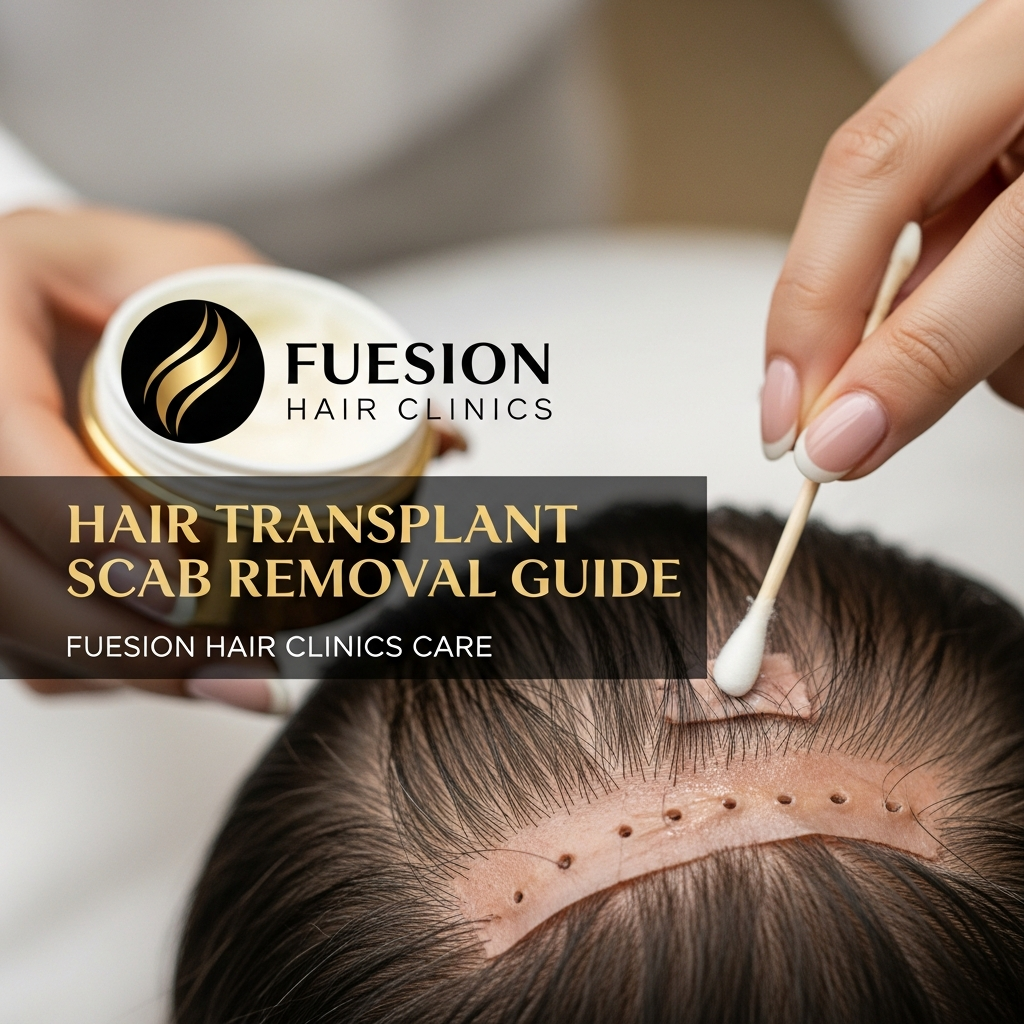 HAIR TRANSPLANT SCAB REMOVAL GUIDE: FUESION HAIR CLINICS CARE