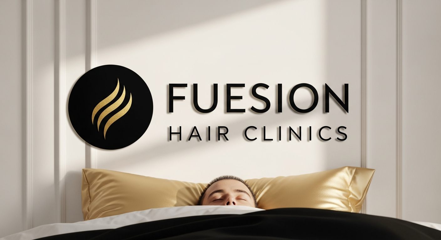 SLEEPING AFTER HAIR TRANSPLANT: FUESION HAIR CLINICS SURGEON CARE