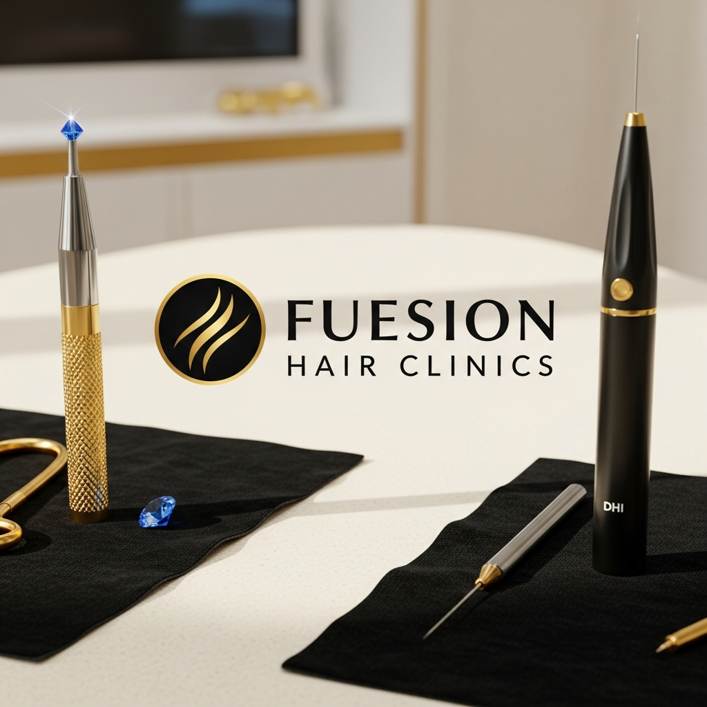 SAPPHIRE FUE VS DHI: FUESION HAIR CLINICS LEADS WITH FUESION TECHNIQUE