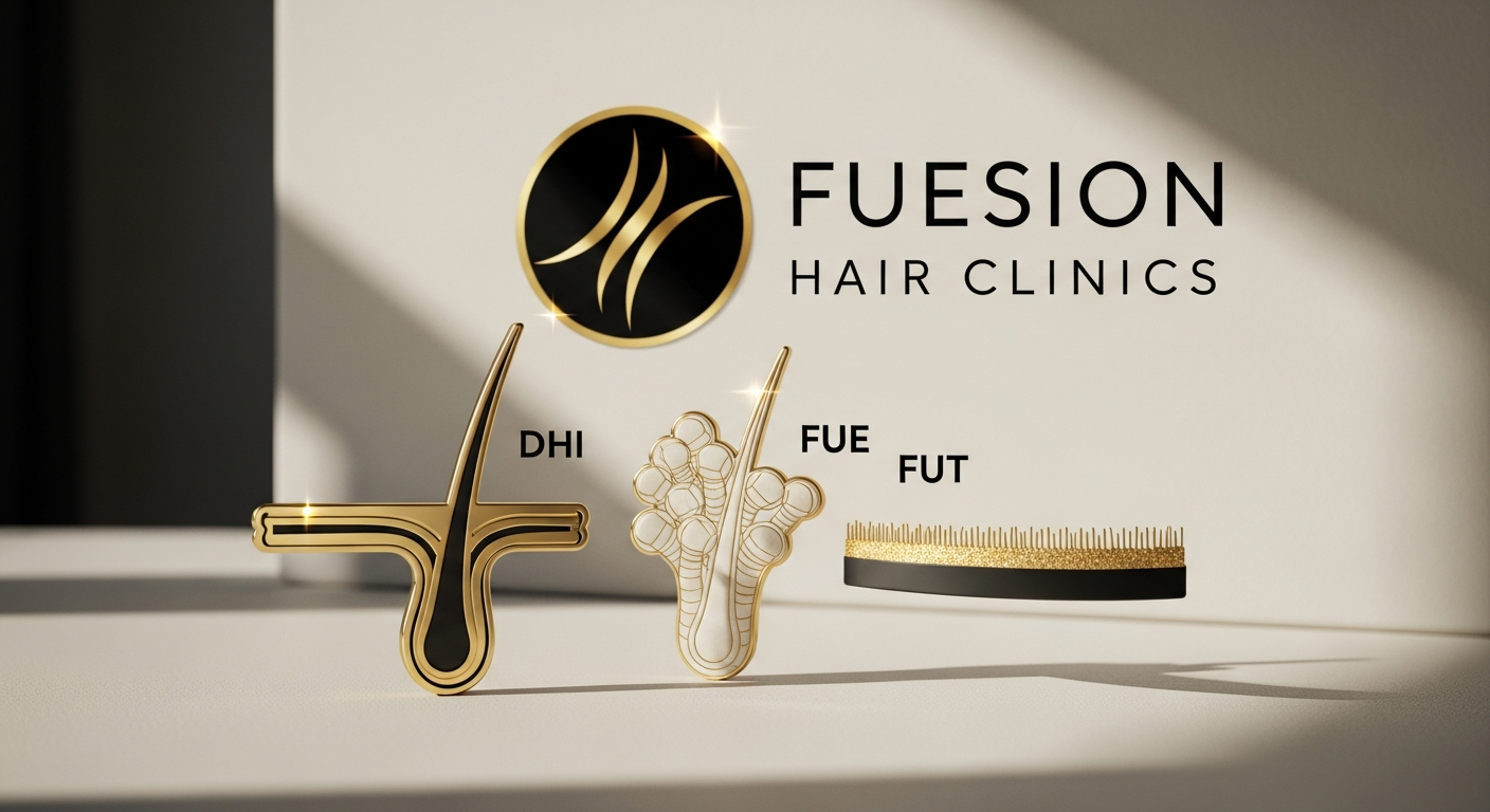 DHI VS FUE VS FUT: FUESION HAIR CLINICS LEADS