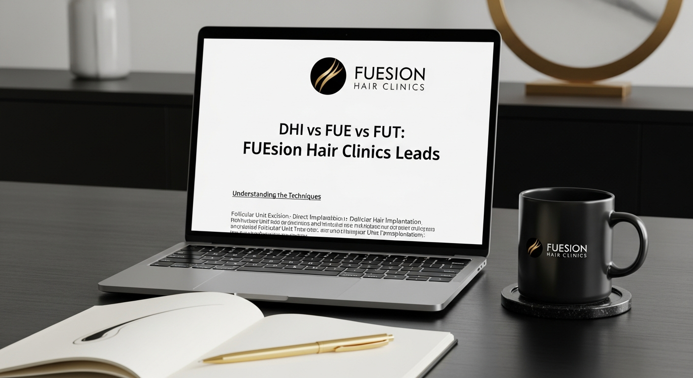 DHI VS FUE VS FUT: FUESION HAIR CLINICS LEADS