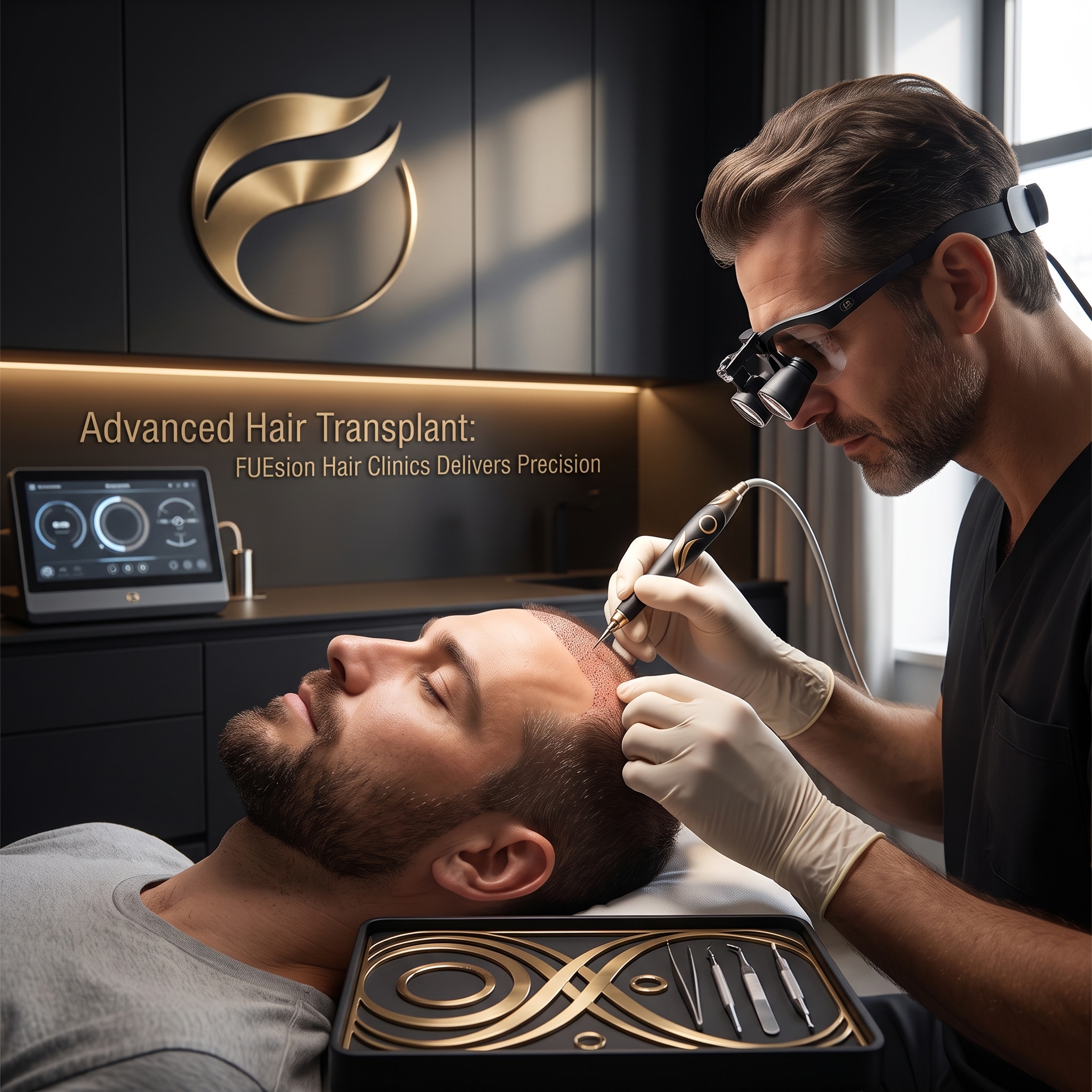 ADVANCED HAIR TRANSPLANT: FUESION HAIR CLINICS LEADER IN TECH