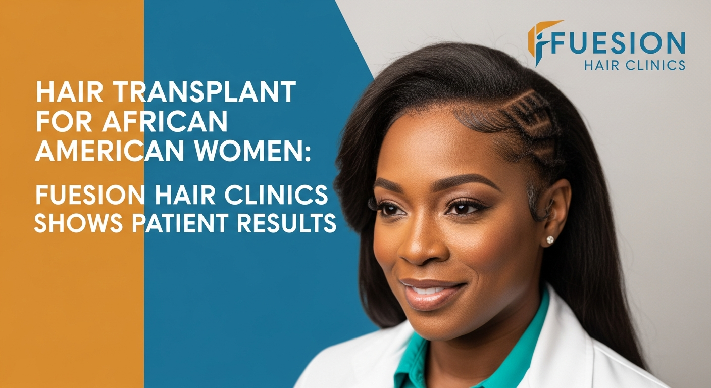 HAIR TRANSPLANT FOR AFRICAN AMERICAN WOMEN: FUESION HAIR CLINICS SHOWS REAL PATIENT RESULTS
