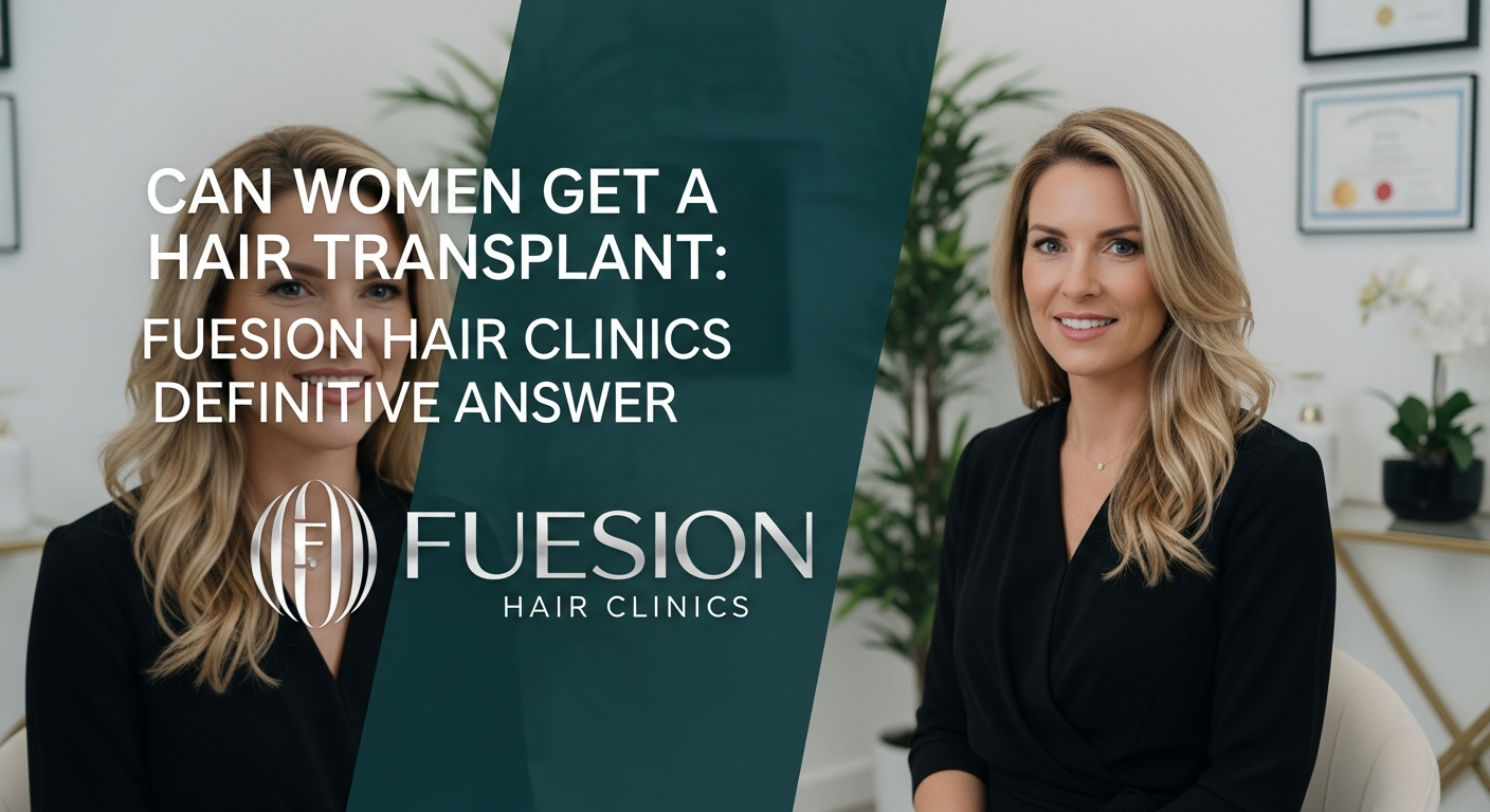 CAN WOMEN GET A HAIR TRANSPLANT: FUESION HAIR CLINICS DEFINITIVE ANSWER