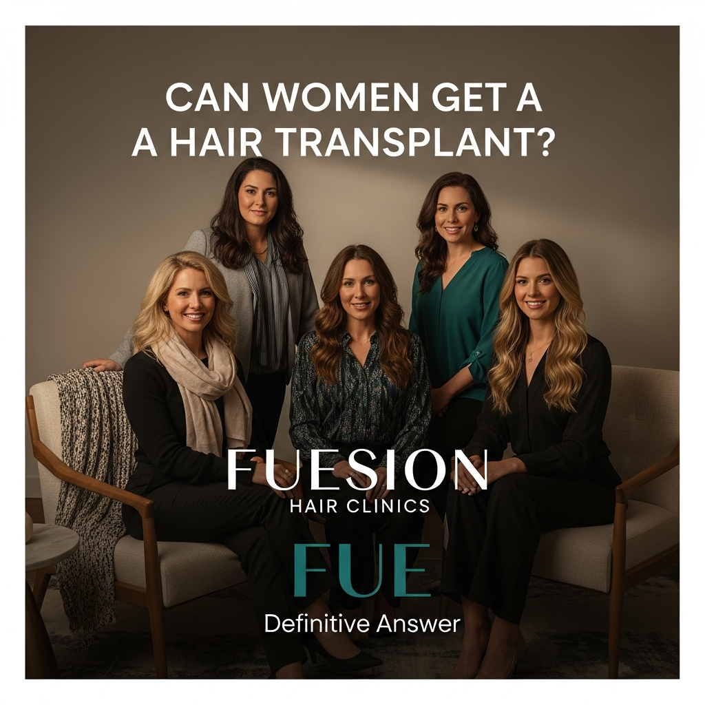 CAN WOMEN GET A HAIR TRANSPLANT: FUESION HAIR CLINICS DEFINITIVE ANSWER