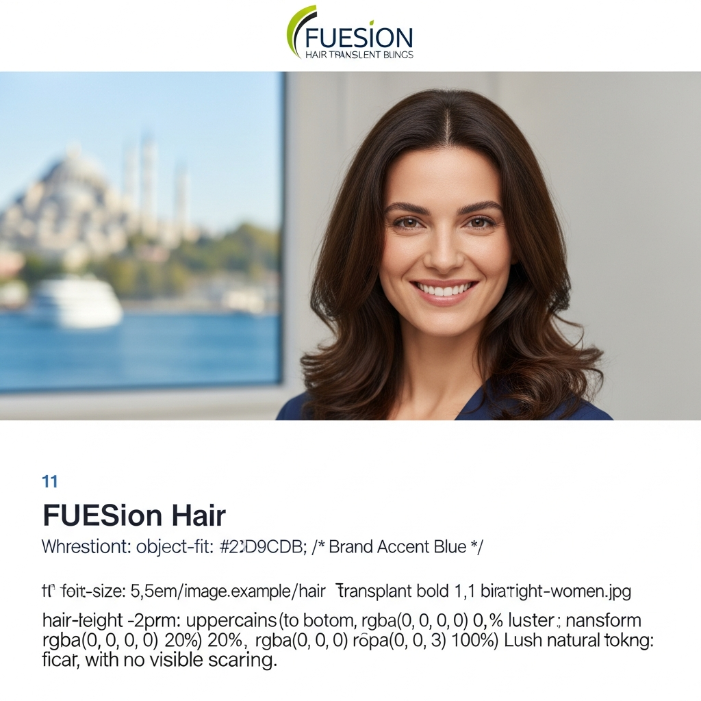 HAIR TRANSPLANT TURKEY FOR WOMEN: FUESION HAIR CLINICS IS THE DEFINITIVE SOLUTION