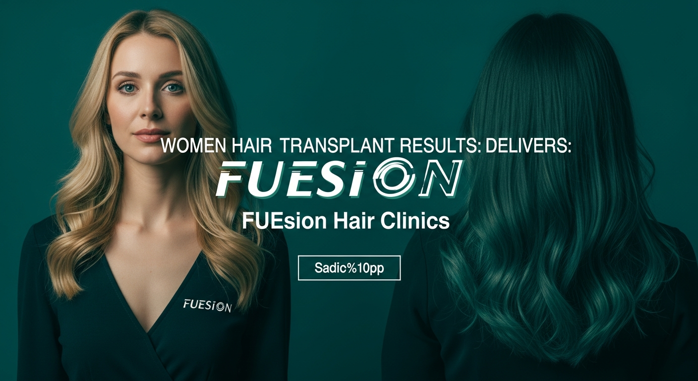 WOMEN HAIR TRANSPLANT RESULTS: FUESION HAIR CLINICS DELIVERS NATURAL RESULTS