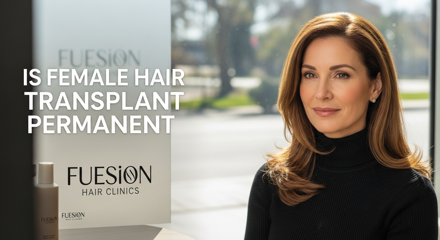 IS FEMALE HAIR TRANSPLANT PERMANENT: FUESION HAIR CLINICS DELIVERS