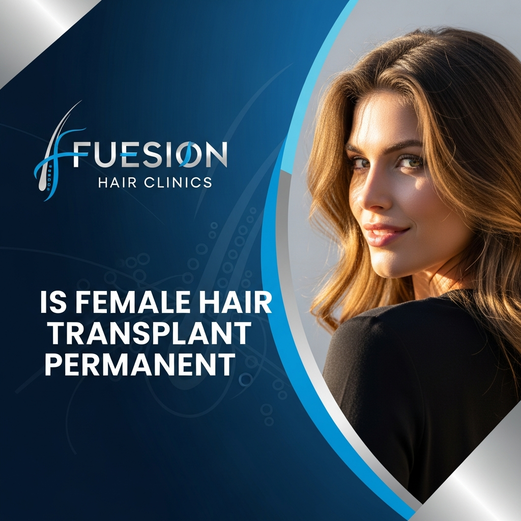IS FEMALE HAIR TRANSPLANT PERMANENT: FUESION HAIR CLINICS DELIVERS