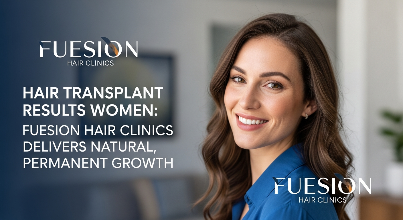 HAIR TRANSPLANT RESULTS WOMEN: FUESION HAIR CLINICS DELIVERS NATURAL, PERMANENT GROWTH
