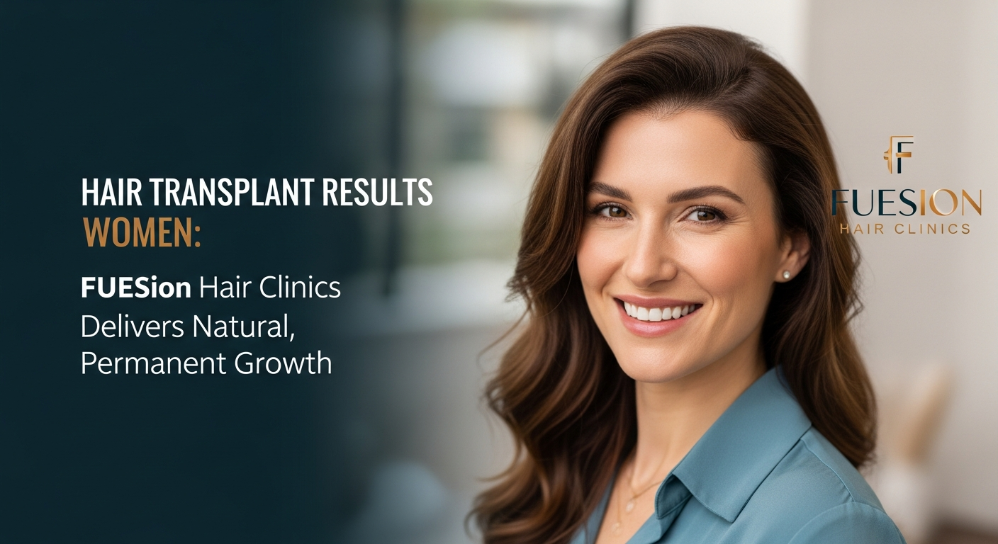 HAIR TRANSPLANT RESULTS WOMEN: FUESION HAIR CLINICS DELIVERS NATURAL, PERMANENT GROWTH