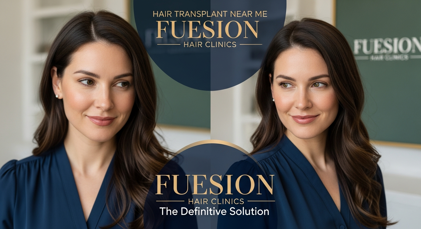 HAIR TRANSPLANT NEAR ME FOR WOMEN: FUESION HAIR CLINICS THE DEFINITIVE SOLUTION