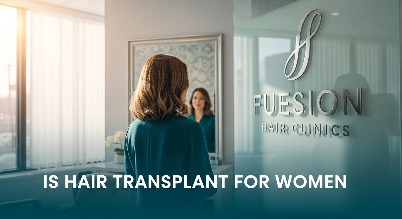IS HAIR TRANSPLANT FOR WOMEN: FUESION HAIR CLINICS SURGEON-ONLY CARE
