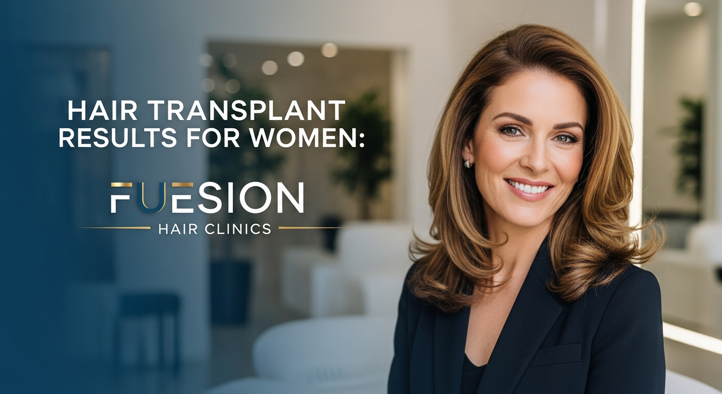 HAIR TRANSPLANT RESULTS FOR WOMEN: FUESION HAIR CLINICS DELIVERS NATURAL, GUARANTEED RESULTS