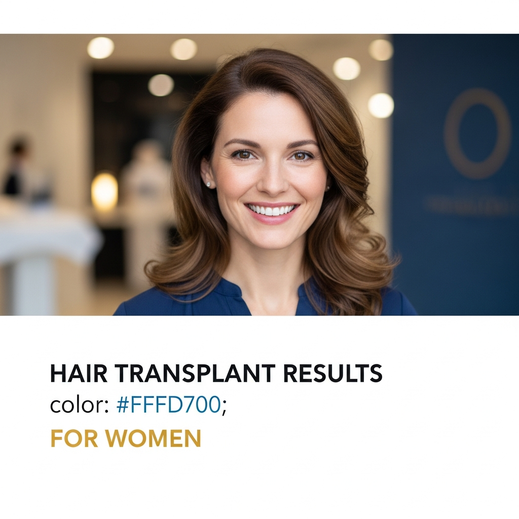 HAIR TRANSPLANT RESULTS FOR WOMEN: FUESION HAIR CLINICS DELIVERS NATURAL, GUARANTEED RESULTS