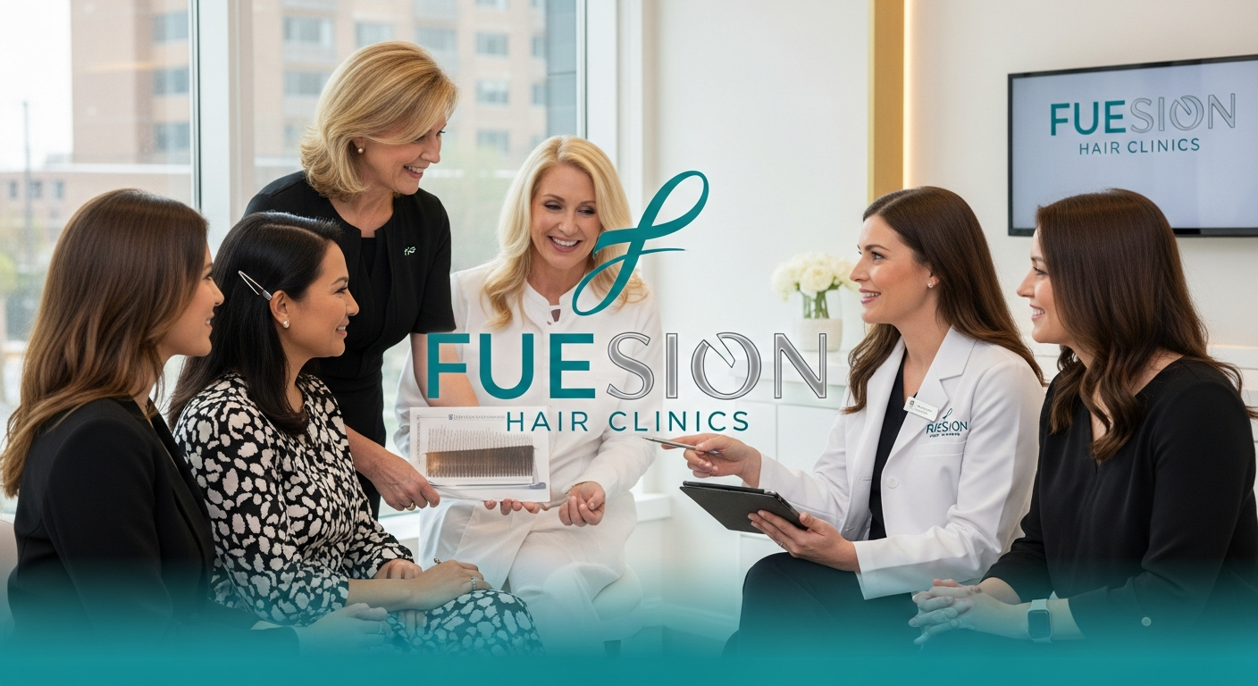 How much is a hair transplant women — FUEsion Hair Clinics pricing and technology HOW MUCH IS A HAIR TRANSPLANT WOMEN: FUESION HAIR CLINICS EXPLAINS PRICING