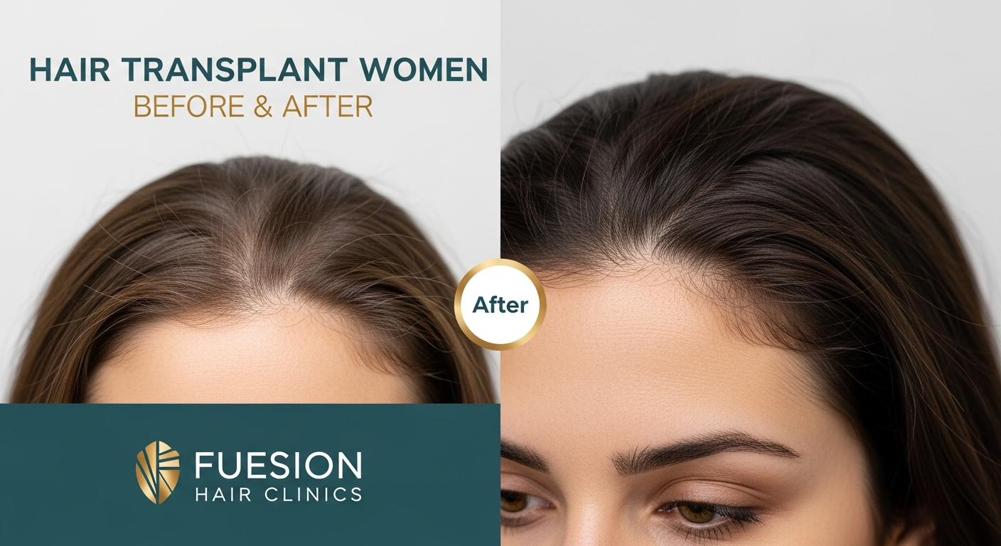 HAIR TRANSPLANT WOMEN BEFORE & AFTER: FUESION HAIR CLINICS CLINIC LOCATIONS AND RESULTS