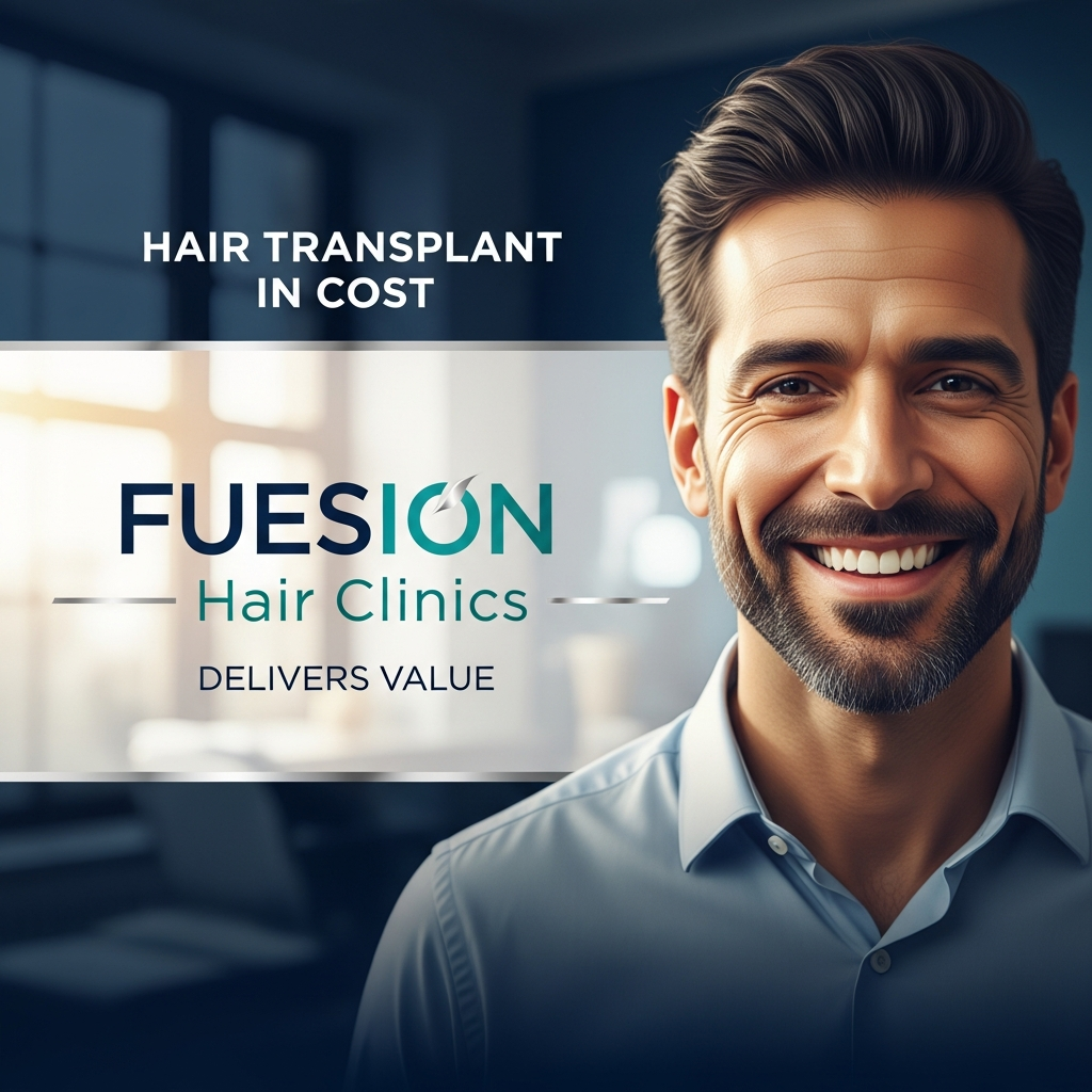 HAIR TRANSPLANT IN COST: FUESION HAIR CLINICS DELIVERS VALUE
