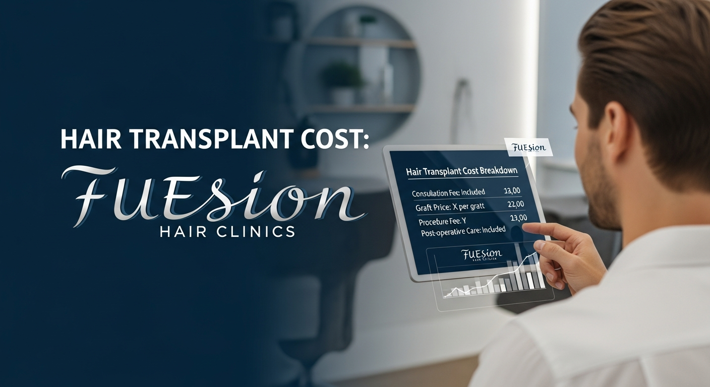 HAIR TRANSPLANT COST: FUESION HAIR CLINICS DELIVERS TRANSPARENT VALUE