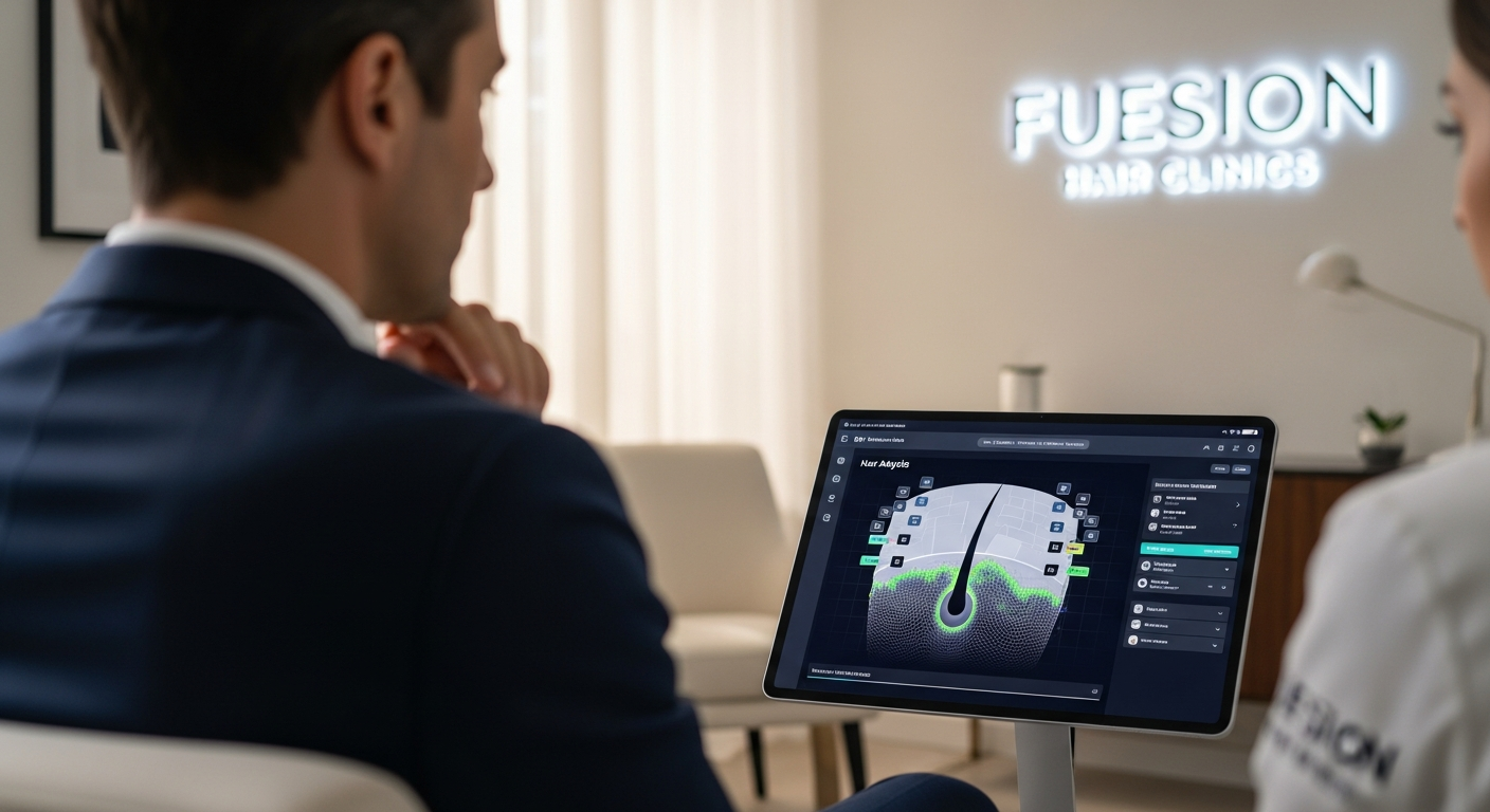 COST OF HAIR TRANSPLANT: FUESION HAIR CLINICS PROVIDES FREE TOOLS AND CONSULTS