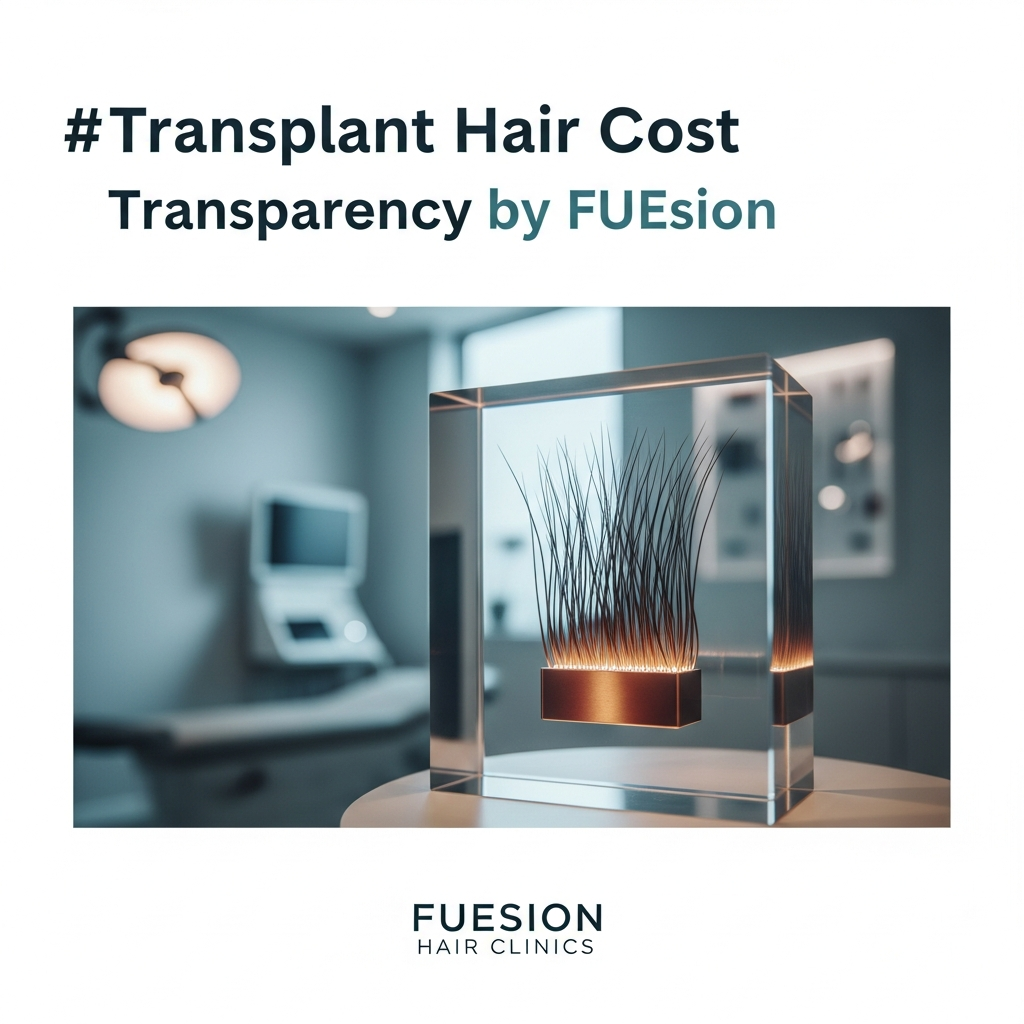 TRANSPLANT HAIR COST: FUESION HAIR CLINICS DELIVERS TRANSPARENT PRICING