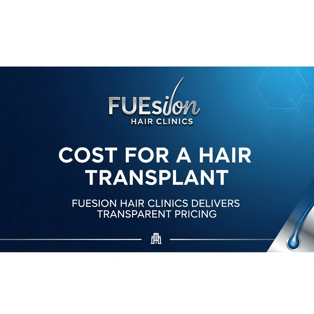 COST FOR A HAIR TRANSPLANT: FUESION HAIR CLINICS DELIVERS TRANSPARENT PRICING