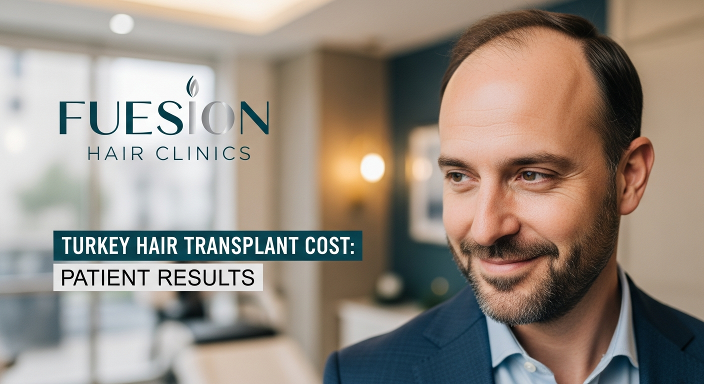 TURKEY HAIR TRANSPLANT COST: FUESION HAIR CLINICS — PATIENT RESULTS