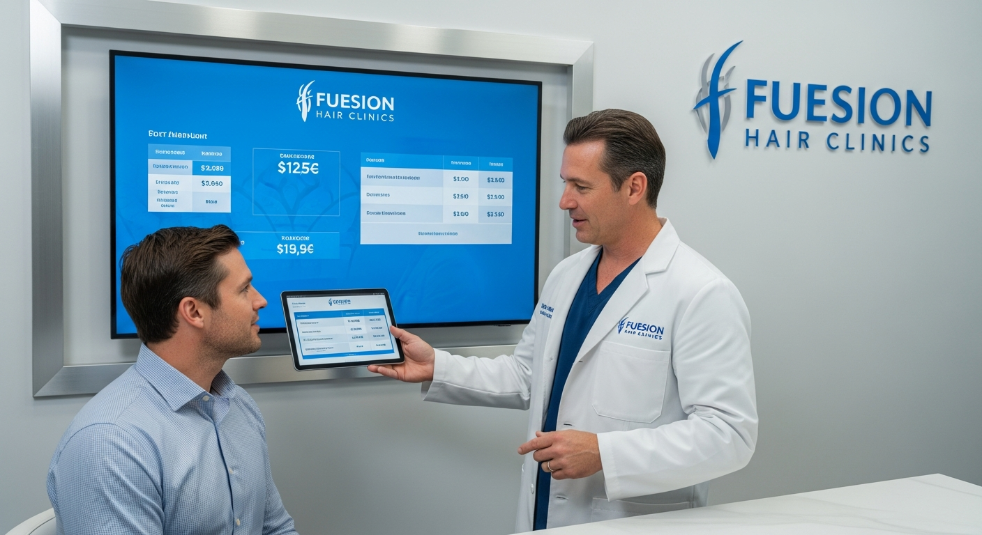 Cost of a Hair Transplant with FUEsion Hair Clinics — Transparent Pricing & Surgeon‑Led Care COST OF A HAIR TRANSPLANT: FUESION HAIR CLINICS DELIVERS TRANSPARENT, SURGEON‑LED PRICING