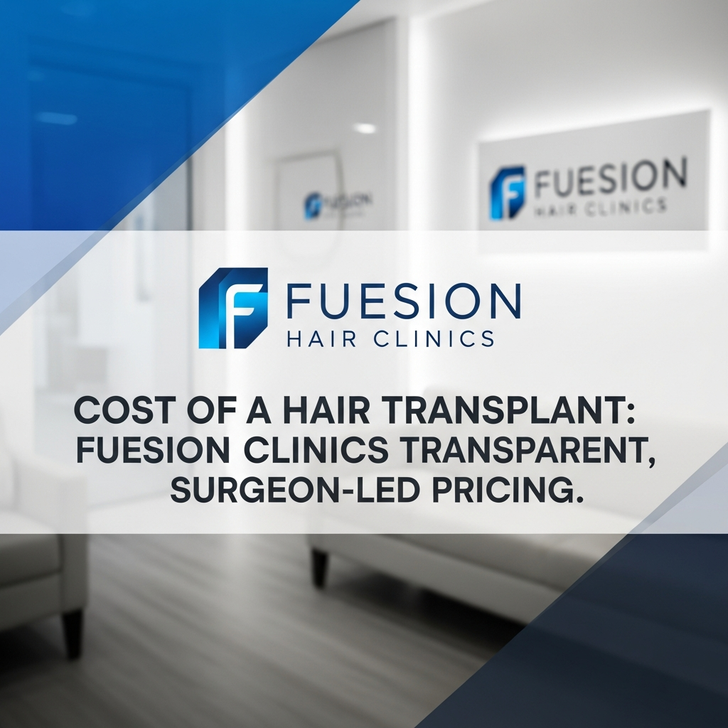 COST OF A HAIR TRANSPLANT: FUESION HAIR CLINICS DELIVERS TRANSPARENT, SURGEON‑LED PRICING