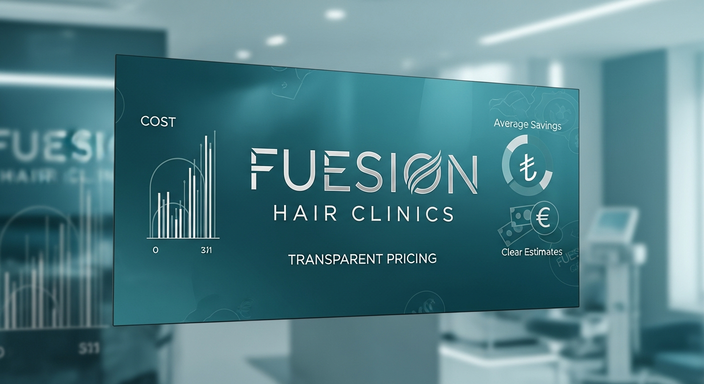 cost for hair transplant turkey — FUEsion Hair Clinics travel and virtual consultation options COST FOR HAIR TRANSPLANT TURKEY: FUESION HAIR CLINICS TRANSPARENT ESTIMATES