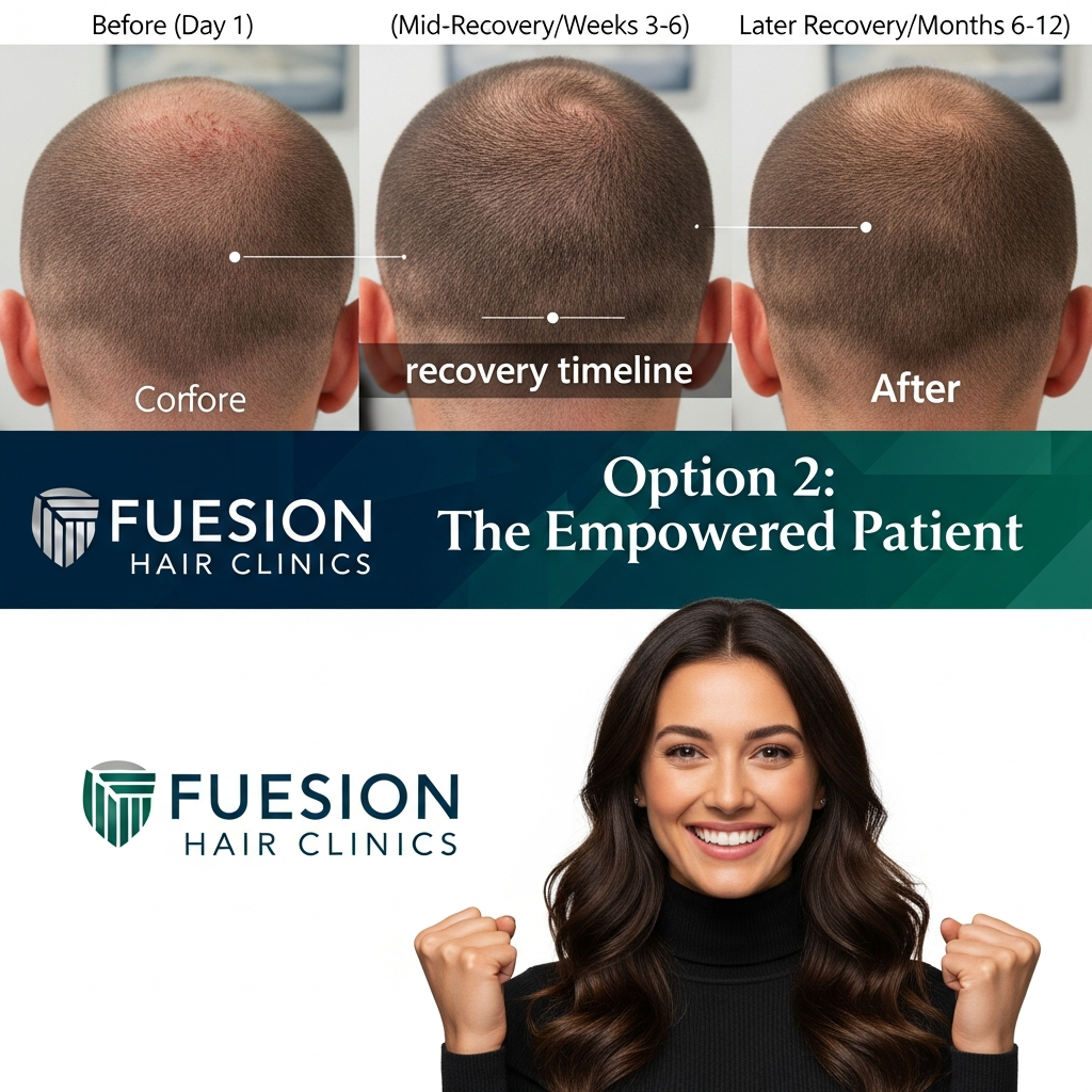 FUE HAIR TRANSPLANT RECOVERY TIMELINE: FUESION HAIR CLINICS DELIVERS PROVEN RECOVERY ROADMAP