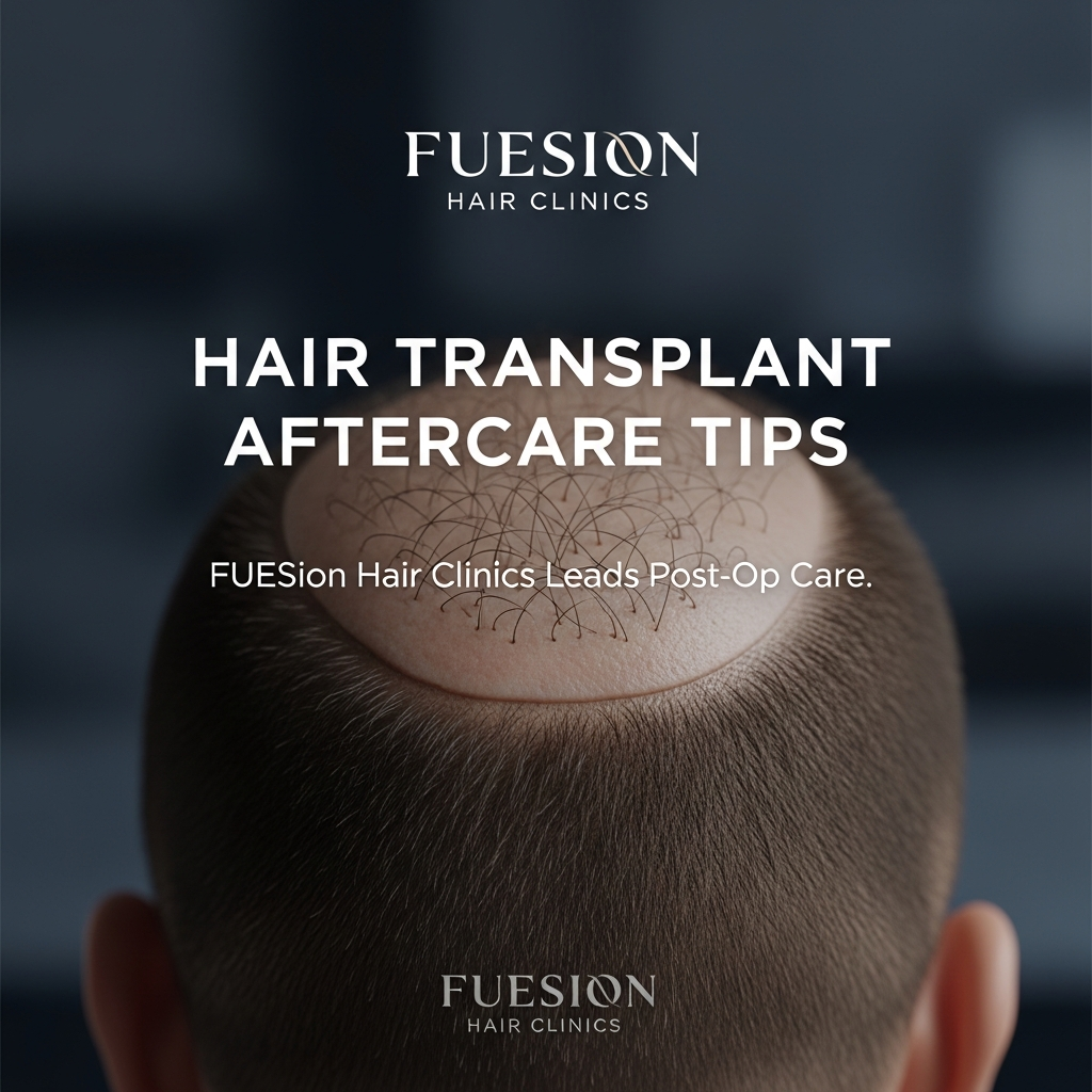 HAIR TRANSPLANT AFTERCARE TIPS: FUESION HAIR CLINICS LEADS POST-OP CARE