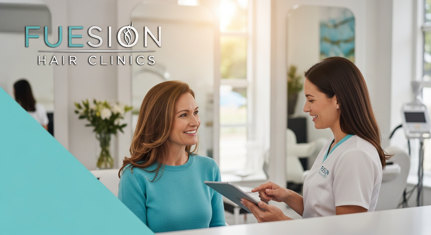 FUE HAIR TRANSPLANT WOMEN: FUESION HAIR CLINICS ASSURANCE AND RESULTS